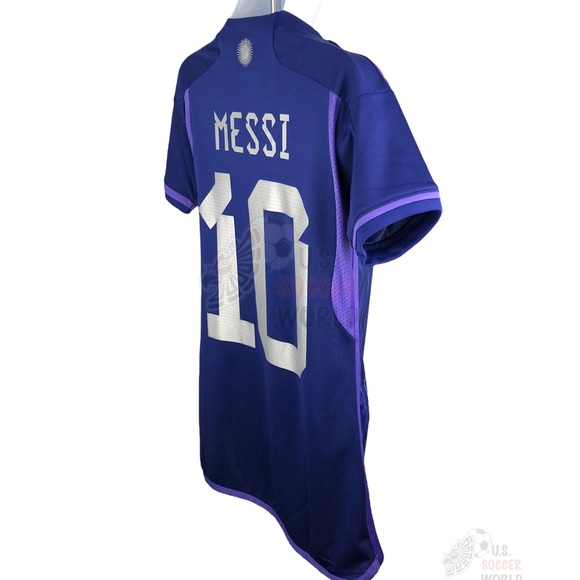 New 2023 ARGENTINA Women's AWAY Soccer Jersey Messi #10 - Picture 7 of 11